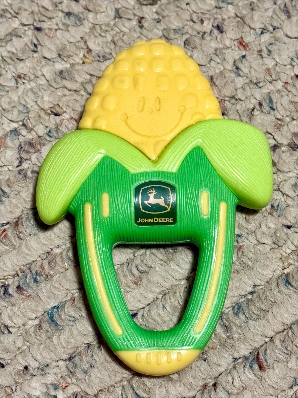 John Deere Vibrating and Massaging Corn Teether-tested